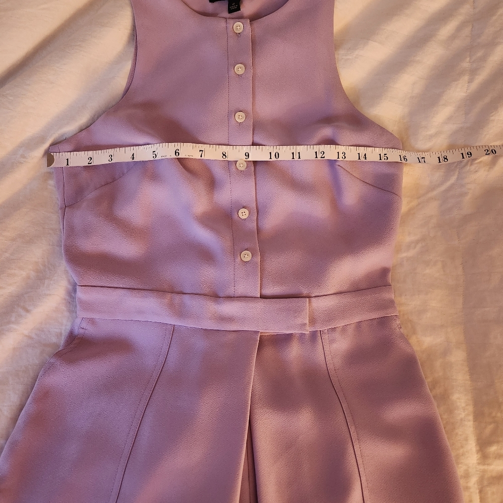 Banana Republic midi sleeveless dress lavender size 2 nwot - Picture 5 of 15